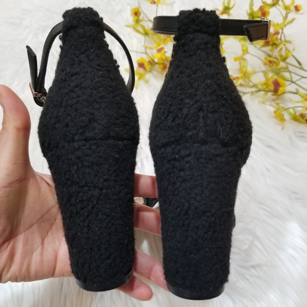 Call It Spring Black Chunky Heel Open Toe Sandals… - image 6